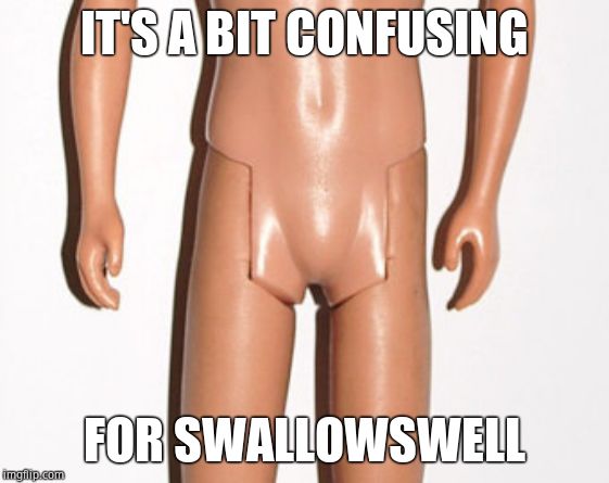 Eric is confounded | IT'S A BIT CONFUSING FOR SWALLOWSWELL | image tagged in no balls,eric swallwell,political whore,never seen one he wouldn't | made w/ Imgflip meme maker
