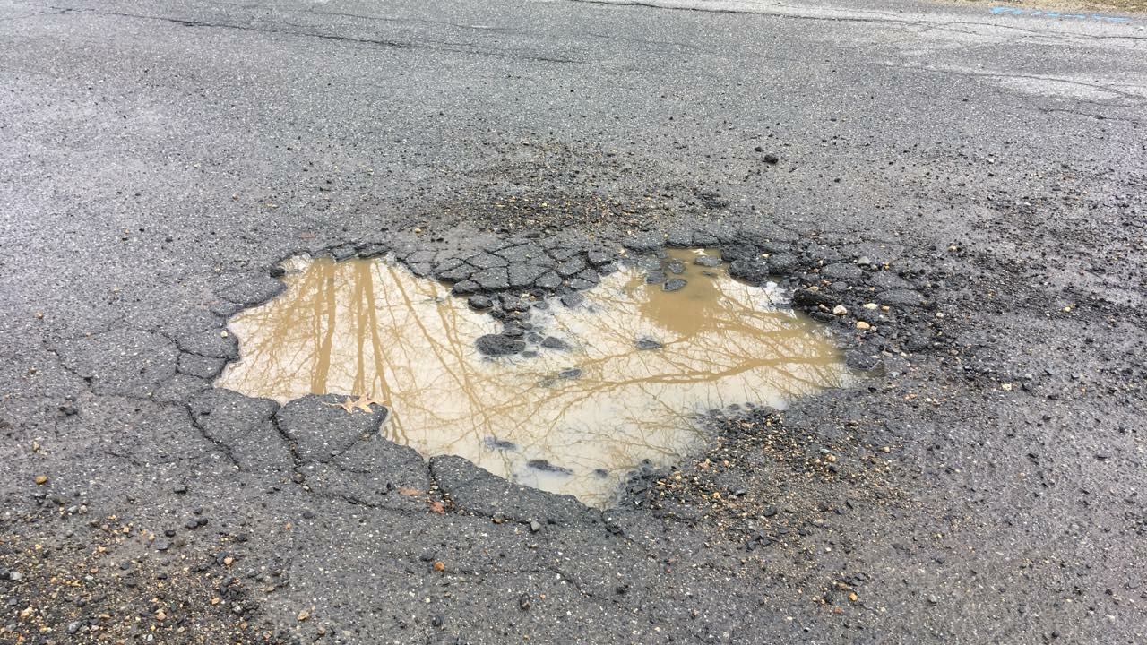 Pothole of love Blank Meme Template