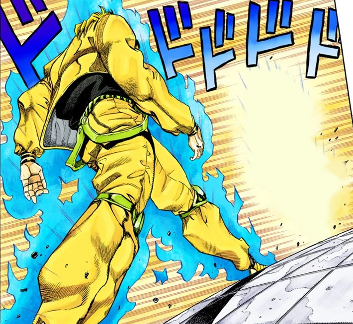 High Quality Jojo walk clean Blank Meme Template