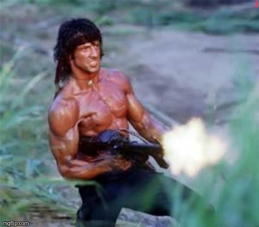 Rambo | image tagged in rambo | made w/ Imgflip meme maker