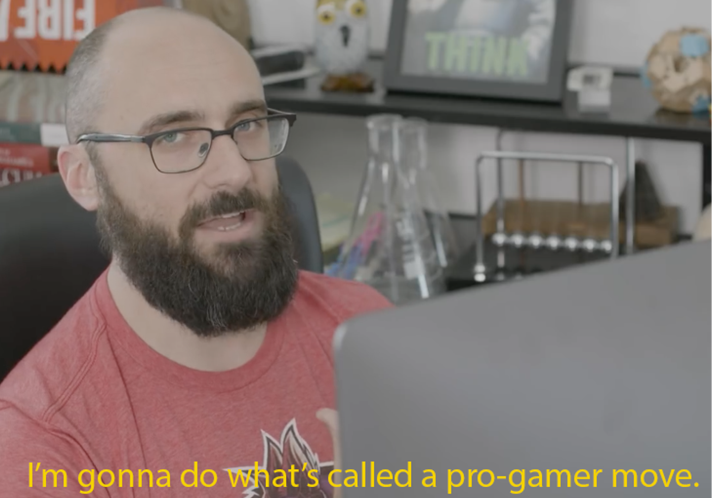 VSauce pro gamer Blank Meme Template