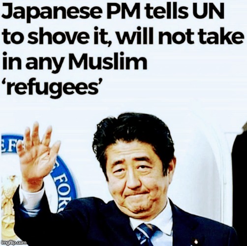 It works for Japan | . | image tagged in immigration,meanwhile in japan | made w/ Imgflip meme maker