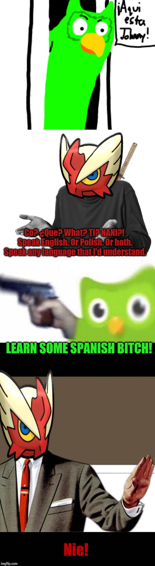they don't understand the homework in spanish duolingo
