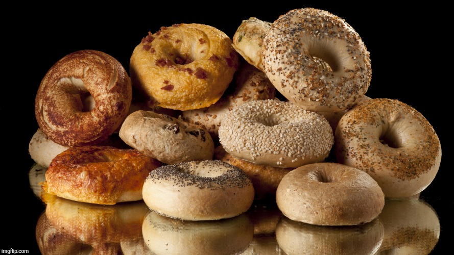 BAGELS! | image tagged in bagels | made w/ Imgflip meme maker