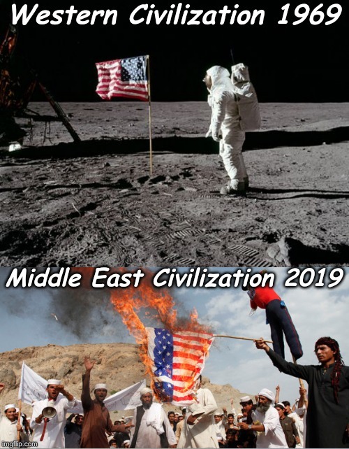 Maybe I am wrong, judge me... | image tagged in nasa,religion of peace,moon,faith in humanity | made w/ Imgflip meme maker