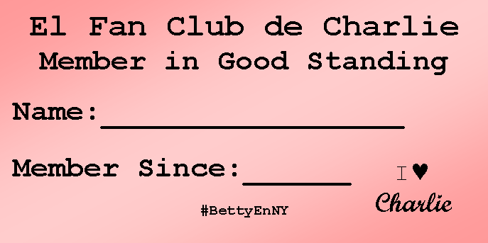 Charlie's fan club Blank Meme Template