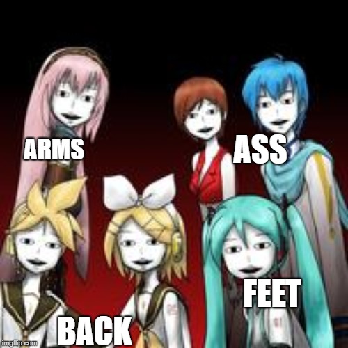 ARMS BACK FEET ASS | made w/ Imgflip meme maker