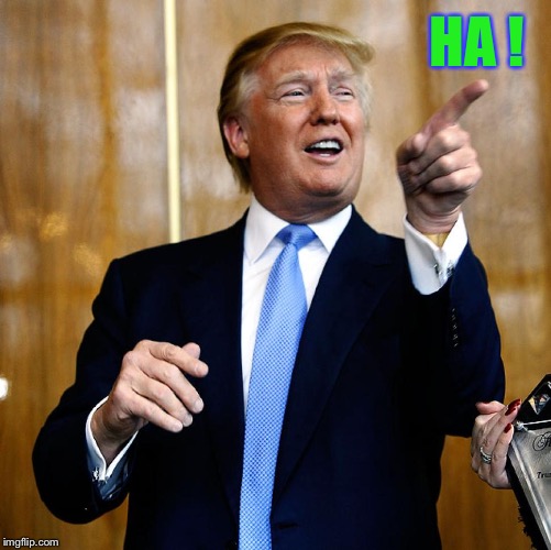 Donal Trump Birthday | HA ! | image tagged in donal trump birthday | made w/ Imgflip meme maker