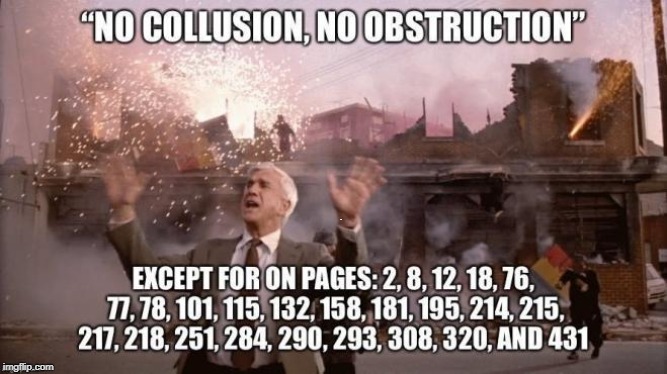 . | image tagged in trump,collusion,obstruction | made w/ Imgflip meme maker