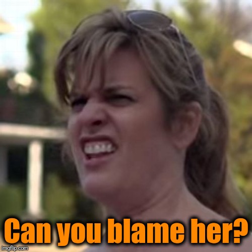 seriously? | Can you blame her? | image tagged in seriously | made w/ Imgflip meme maker