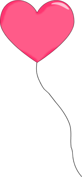 pink heart ballon Blank Meme Template
