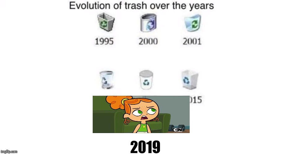 Oh pondfrog82....Ya seeing this. I bet Izzy would be triggered if she saw this. But it's true. She is trash! | 2019 | image tagged in trash evolutions,izzy | made w/ Imgflip meme maker