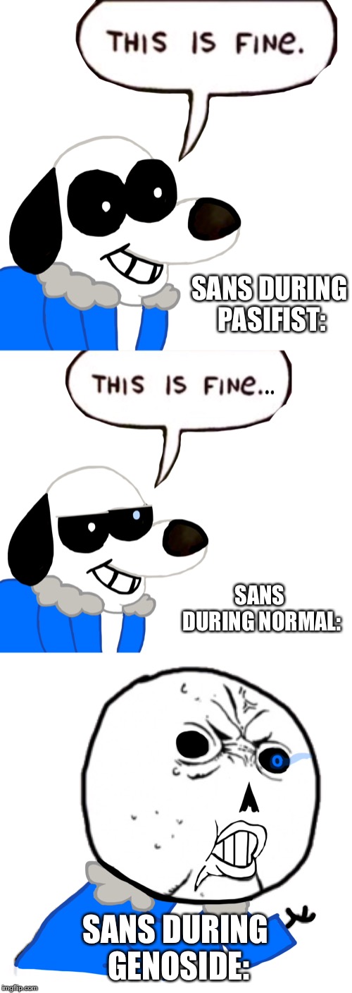 Sans during the main three modes of Undertale | SANS DURING PASIFIST:; SANS DURING NORMAL:; SANS DURING GENOSIDE: | image tagged in undertale | made w/ Imgflip meme maker