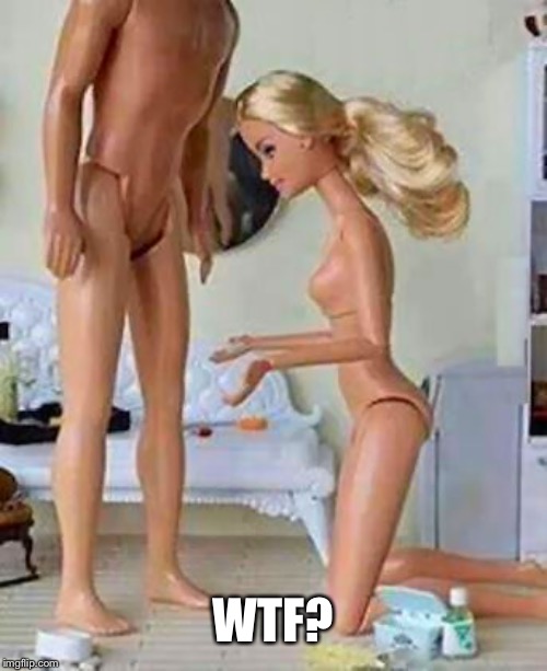 WTF? | image tagged in barbie wtf | made w/ Imgflip meme maker