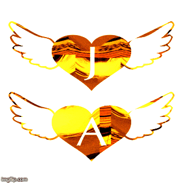 24 k gold hearts with wings - Imgflip
