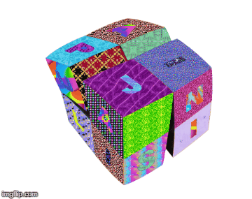 puzzle cube Jaisini | image tagged in gifs,cubes,puzzle,paul jaisini,glittered,colorful | made w/ Imgflip images-to-gif maker