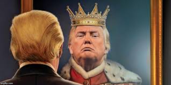 KING TRUMP | image tagged in king trump | made w/ Imgflip meme maker