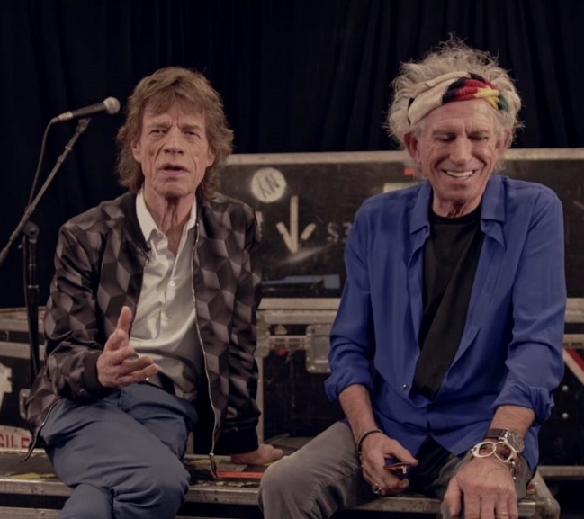 Mick and Keith Blank Meme Template