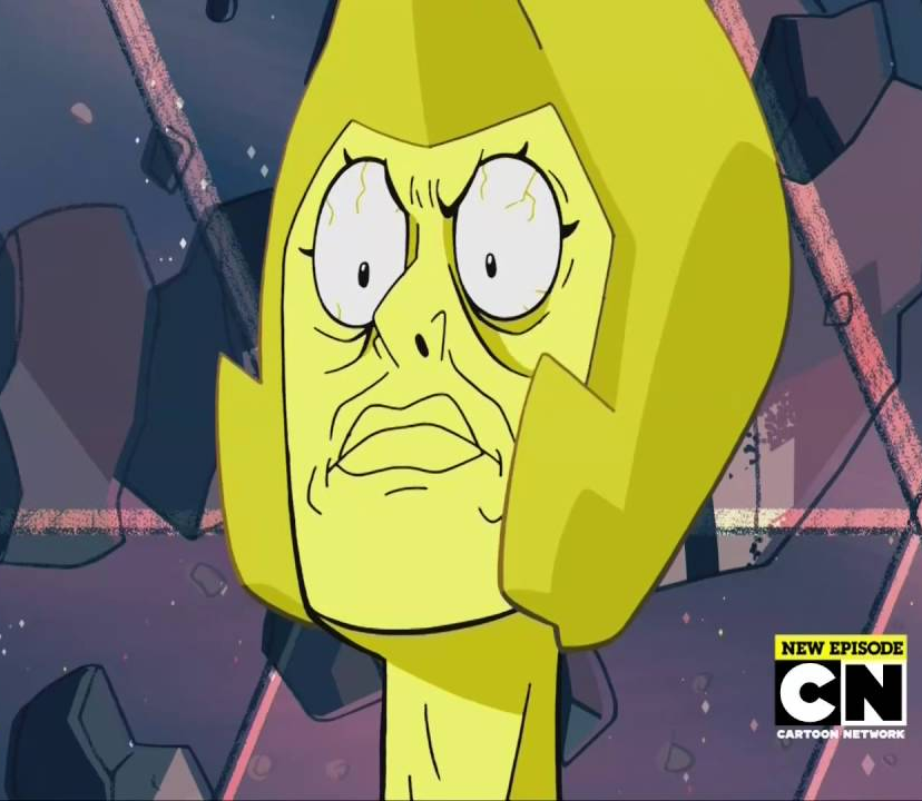 High Quality Yellow Diamond is pissed Blank Meme Template