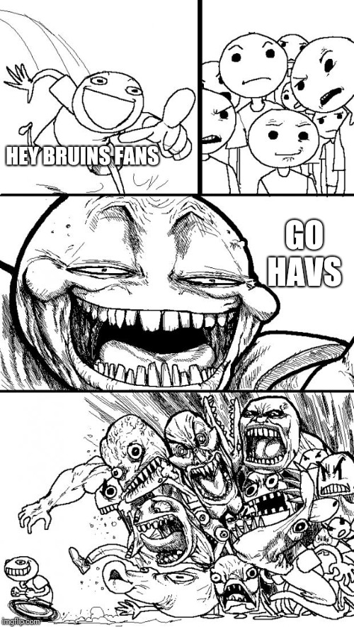 Hey Internet | GO HAVS; HEY BRUINS FANS | image tagged in memes,hey internet | made w/ Imgflip meme maker