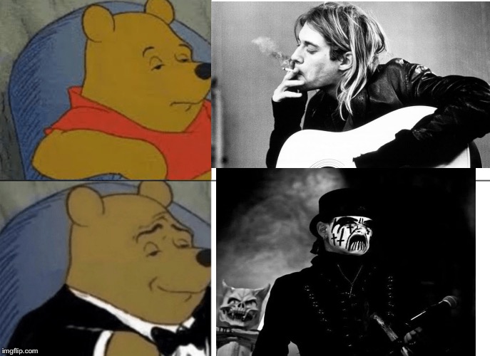 Hahaha, a game of I'd rather hear | image tagged in memes,tuxedo winnie the pooh | made w/ Imgflip meme maker