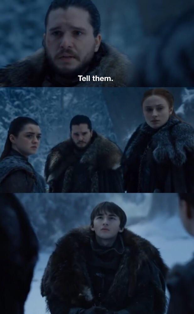 High Quality GOT Tell Them Blank Meme Template