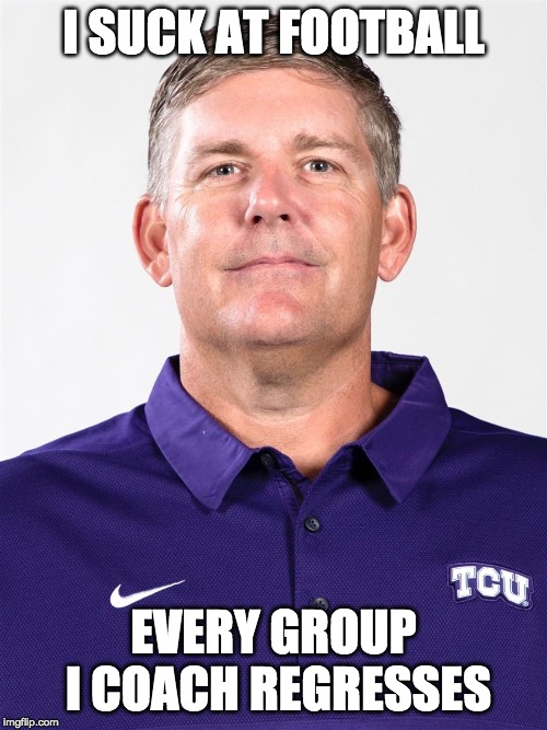 I SUCK AT FOOTBALL; EVERY GROUP I COACH REGRESSES | made w/ Imgflip meme maker