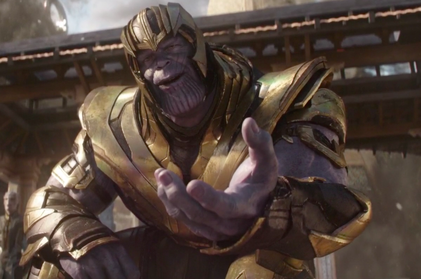 High Quality Thanos Blank Meme Template