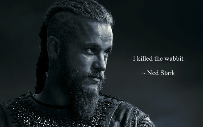 Vikings "quote" Blank Meme Template