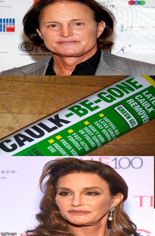 It's a trap! | image tagged in caitlyn jenner,bruce jenner,transgender,transformers,olympics,construction | made w/ Imgflip meme maker