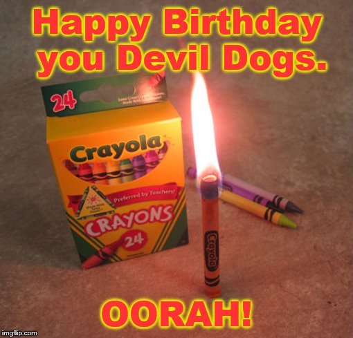 Marine corps birthday cake | Happy Birthday you Devil Dogs. OORAH! | image tagged in marine corps birthday cake | made w/ Imgflip meme maker
