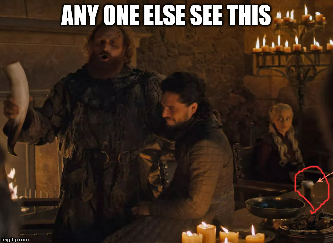 game of starbucks | ANY ONE ELSE SEE THIS | image tagged in game of starbucks | made w/ Imgflip meme maker