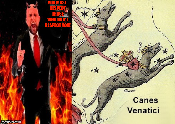 Angry preacher from hell | YOU MUST RESPECT THOSE WHO DON'T RESPECT YOU! | image tagged in angry preacher from hell,luke 6 28,the abrahamic religions,double standards,bullshit,demons | made w/ Imgflip meme maker