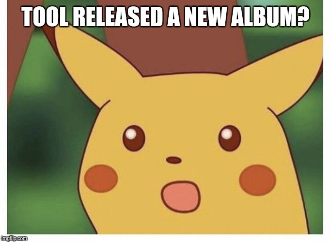 TOOL RELEASED A NEW ALBUM? | made w/ Imgflip meme maker