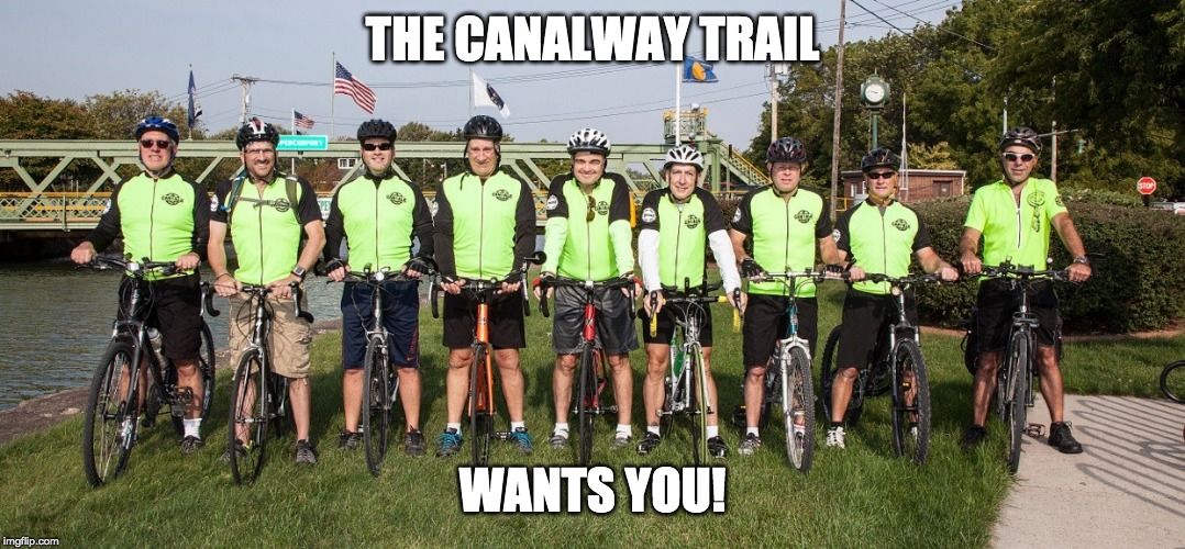 THE CANALWAY TRAIL; WANTS YOU! | made w/ Imgflip meme maker