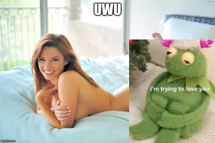 Nude babe | UWU | image tagged in nude babe | made w/ Imgflip meme maker