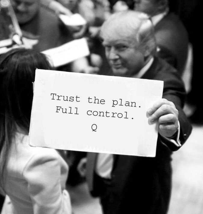 High Quality Trust the Plan Blank Meme Template