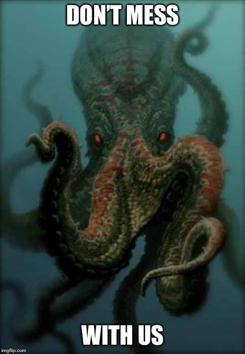 She Tried To Eat A Live Octopus Imgflip