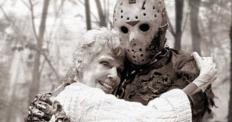 High Quality Jason Voorhees and Mom Blank Meme Template