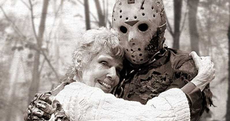 Jason Voorhees and Mom Blank Meme Template