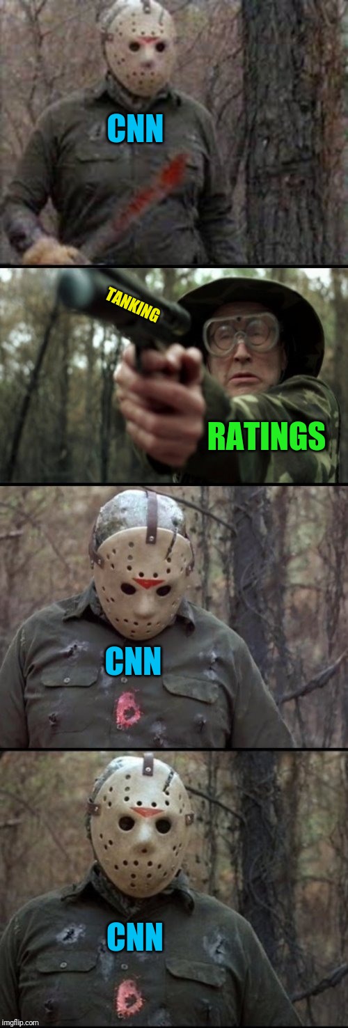 X Vs Y | CNN; TANKING; RATINGS; CNN; CNN | image tagged in x vs y | made w/ Imgflip meme maker