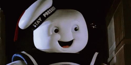 High Quality stay puff marshmallow man Blank Meme Template