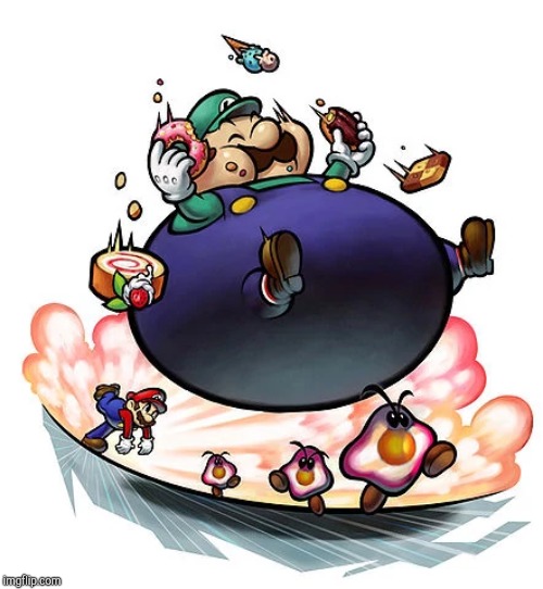 Luigi Landwhale! | image tagged in luigi landwhale | made w/ Imgflip meme maker