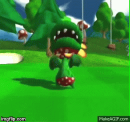 Petey Piranha puke! | image tagged in gifs,reactions | made w/ Imgflip video-to-gif maker