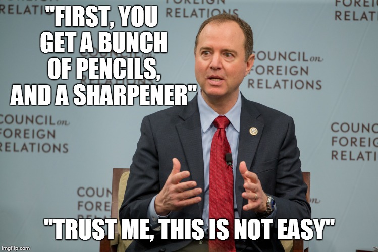 "FIRST, YOU GET A BUNCH OF PENCILS, AND A SHARPENER"; "TRUST ME, THIS IS NOT EASY" | made w/ Imgflip meme maker