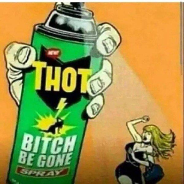 High Quality thot spray Blank Meme Template