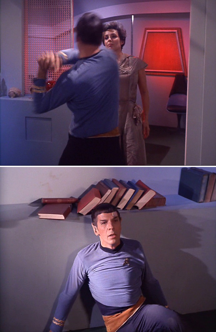 Spock vs Nancy Blank Meme Template