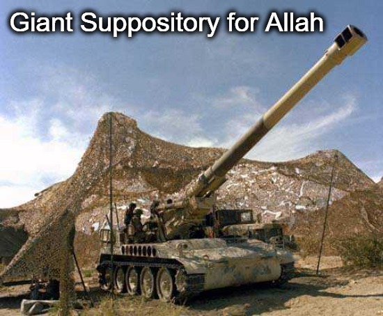 Giant Suppository for Allah | Giant Suppository for Allah | image tagged in suppository,irregularity,constipation,constipated,relief,bend over | made w/ Imgflip meme maker