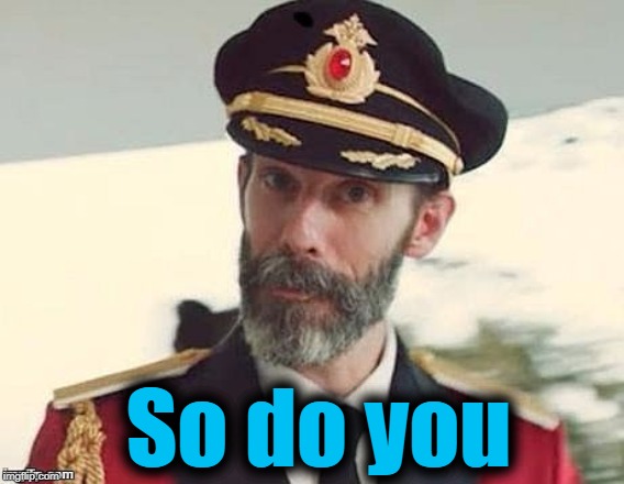 Captain Obvious | So do you | image tagged in captain obvious | made w/ Imgflip meme maker
