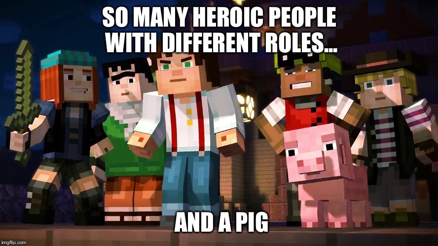 Netflix added minecraft storymode and u can make decisions pog. : r/memes